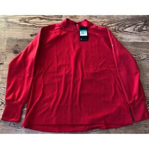 Nike Women’s Golf Therma Victory Pullover Red CU0817 657 Size XL $75📦